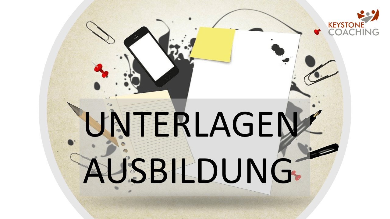 Unterlagen Ausbildung